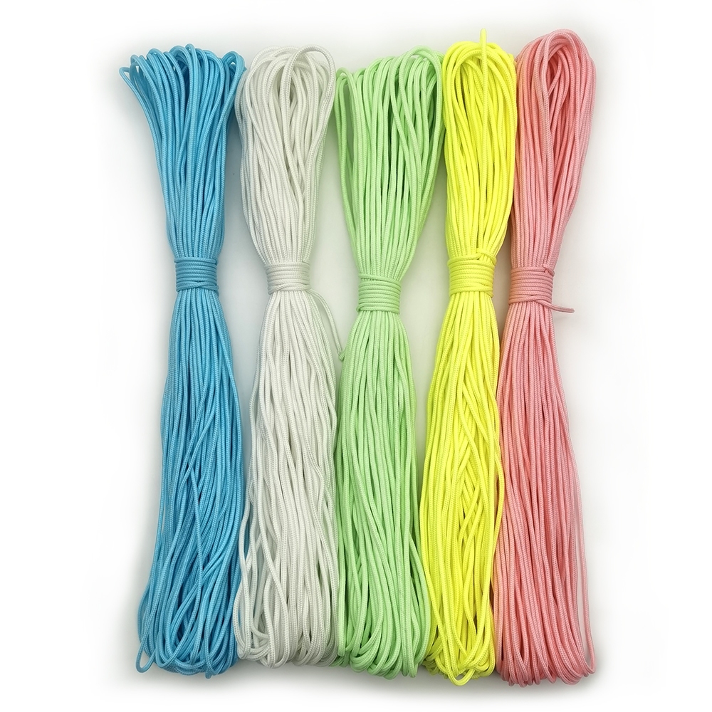 31meters 2mm Diameter Luminous Paracord One Inner Core Paracord Outdoor ...