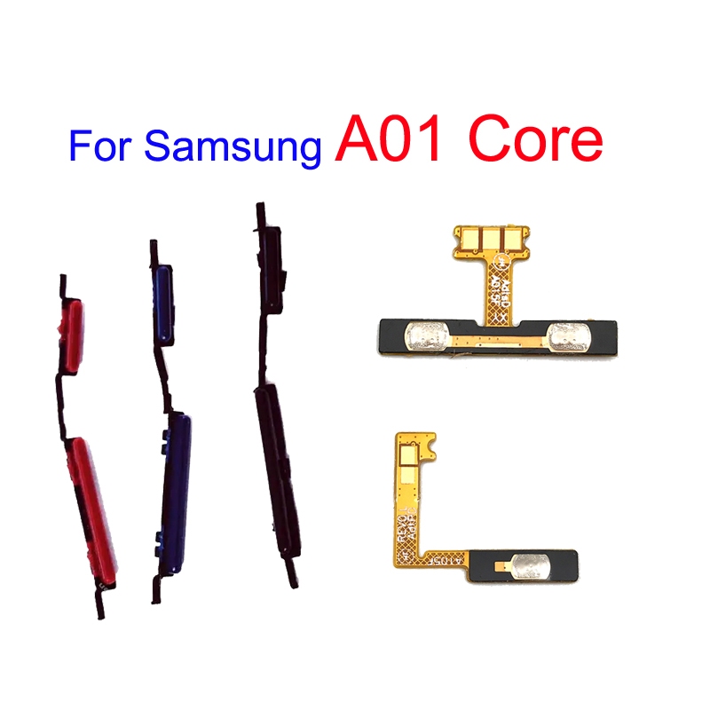 Power On Off Volume Up Down Button Flex For Samsung Galaxy A01 Core Shopee Philippines 5992