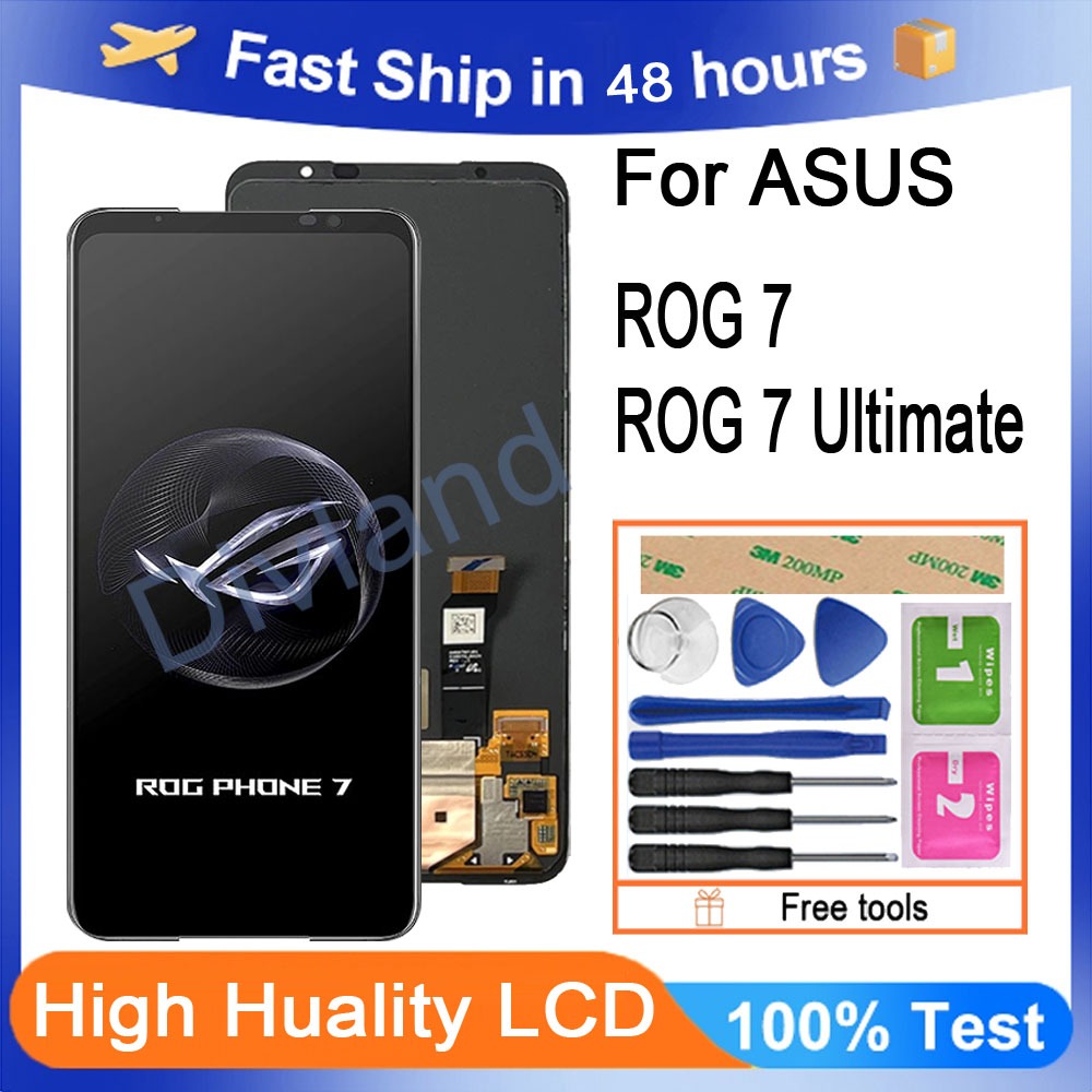 Original ASUS ROG Phone 7 7 Ultimate LCD Screen DisplayTouch Digitizer ...