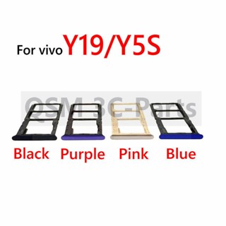 Sim Card Tray Holder Adapters For Vivo Y11 Y12 Y15 Y17 Y3 Y19 Y5S Sim ...