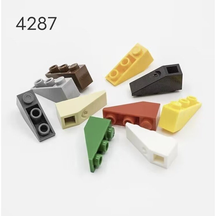 Compatible with 4287 Small Particle Assembled Building Blocks 1x3 Slope ...