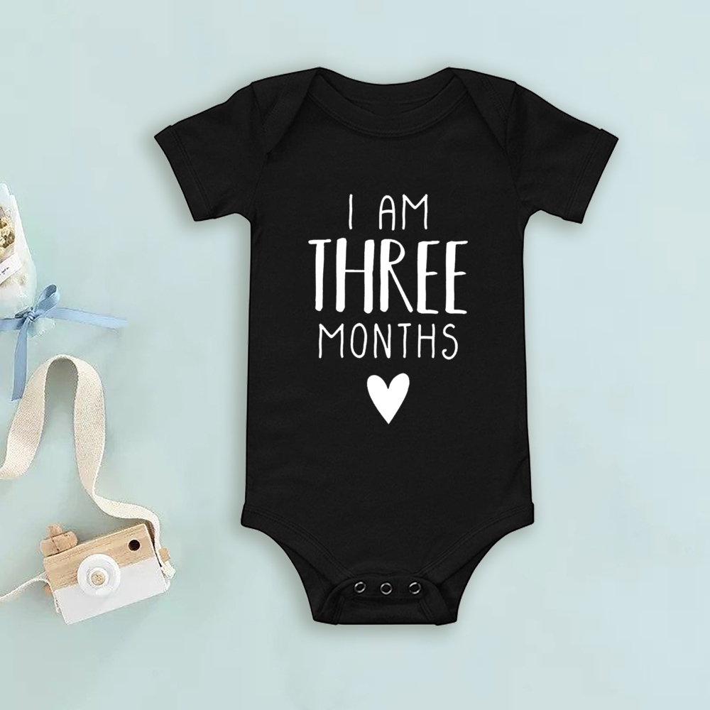 Baby Clothes Custom Bodysuit For Boy & Girl Newborn Short Sleeve