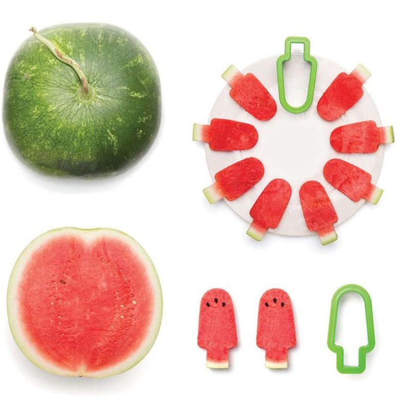 Watermelon Popsicle Cutter Mold, Stainless Steel Watermelon Slicer, Fun ...