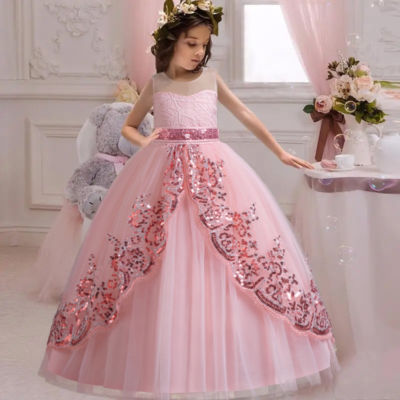 shopee dress formal La Femme Long Formal Plus-Size Dress with Lace Sleeves main image 1