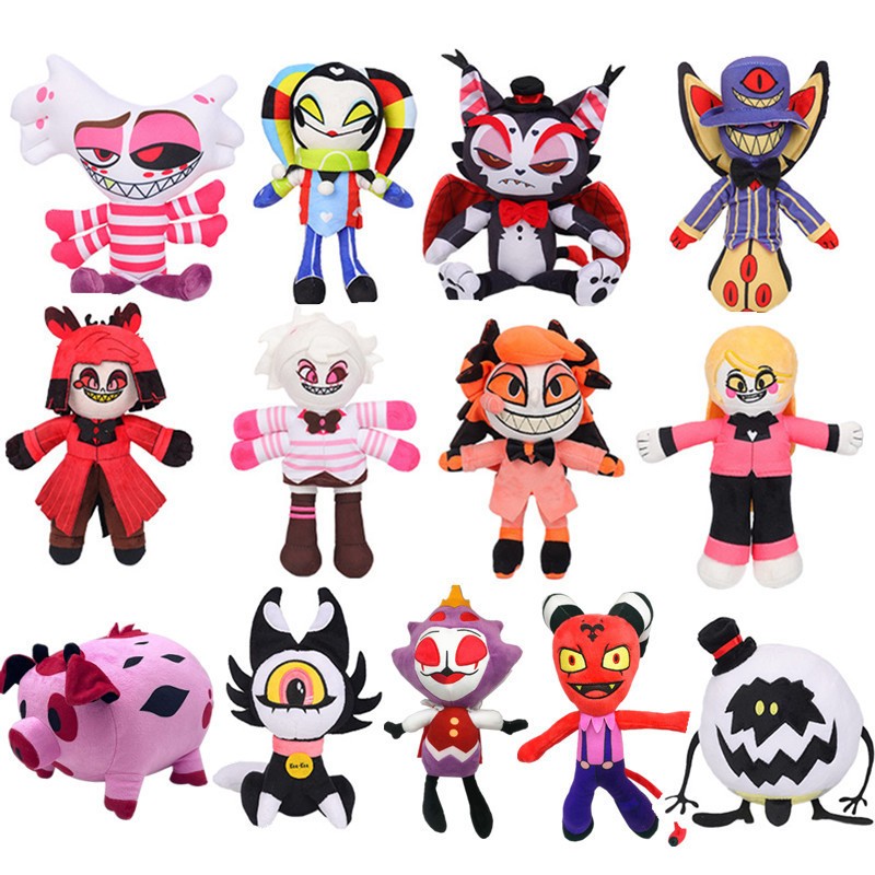 HAZBIN HOTEL plush toy Alastor Hazbin Fat Nuggets gifts for kids ...