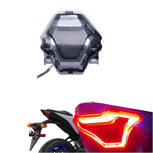 Taillight Tail light With Turn Signal Light For YAMAHA R3 YZFR3 /MT03 ...