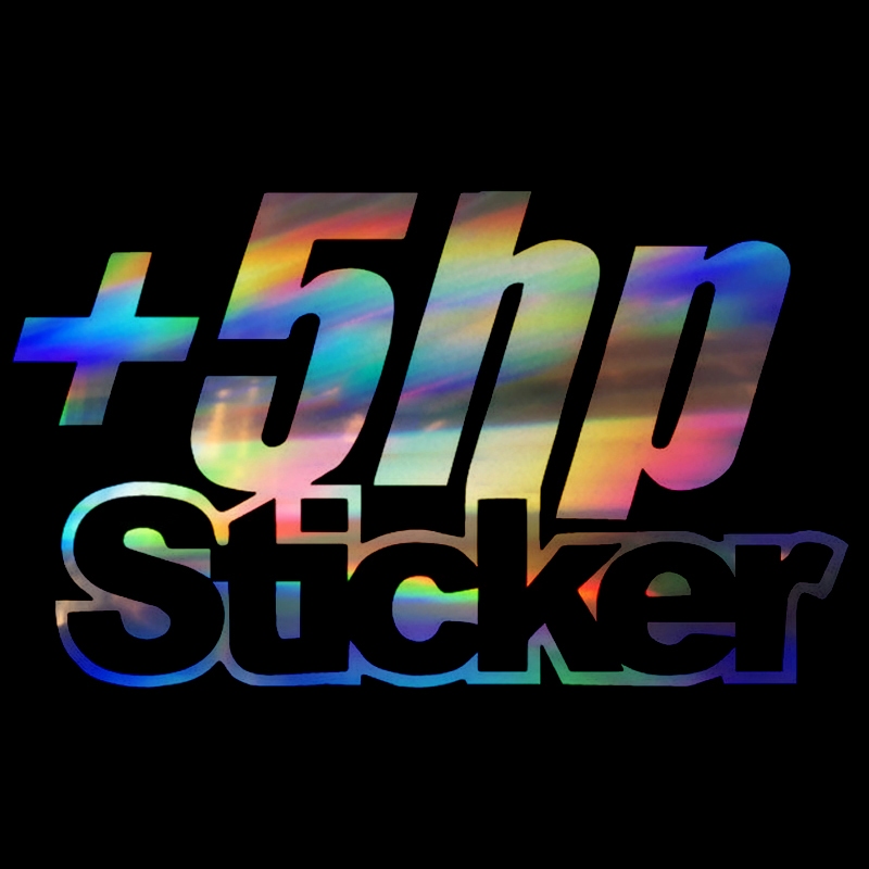 5 HP Sticker Art design car stickers Window rear glass Car decoration ...