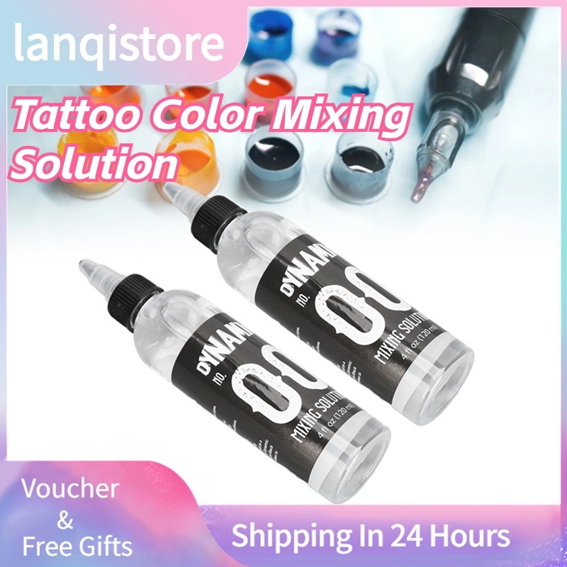 2 Bottles Tattoo Color Mixing Solution Ink Blending Pigment Diluent ...