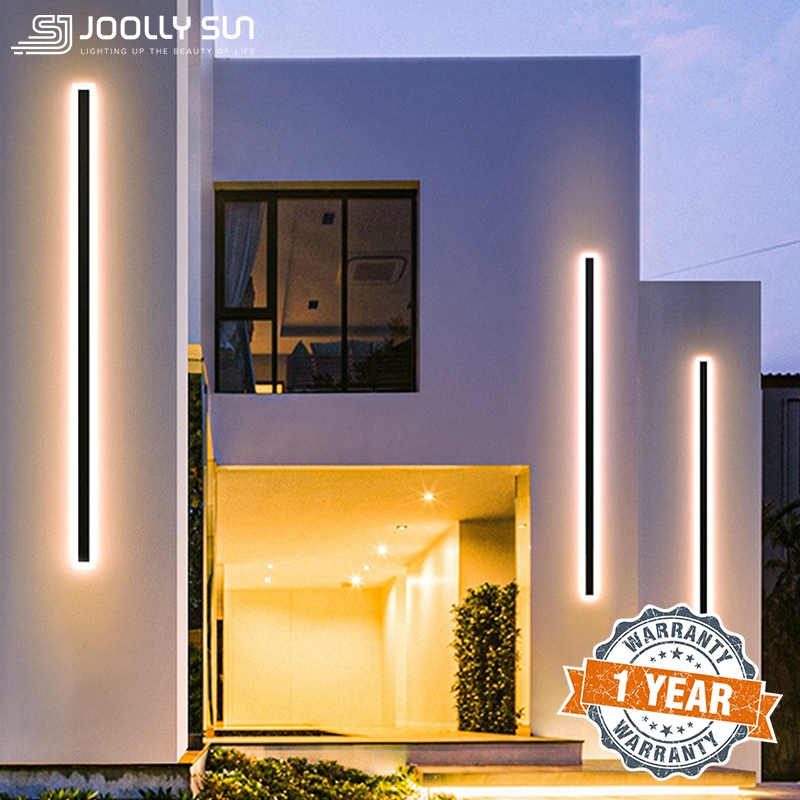 Wall Lamp Outdoor Wall Light Waterproof Minimalist LED Linear Lights  Exterior Garden Gate