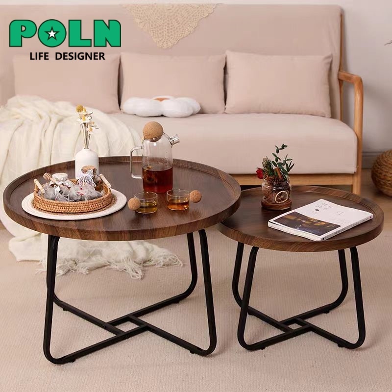 POLN Light Luxury Living Room Small Apartment Coffee Table Simple ...