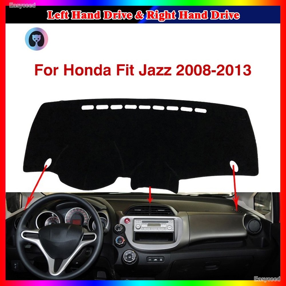 Convient Pour Honda Fit Jazz 2008 2009 2010 2011 2012 2013 Couvercle De Rétroviseur De Porte De Voiture Boîtier De Rétroviseur Latéral Avec Version De Lumière De Miroir-silver_left_side