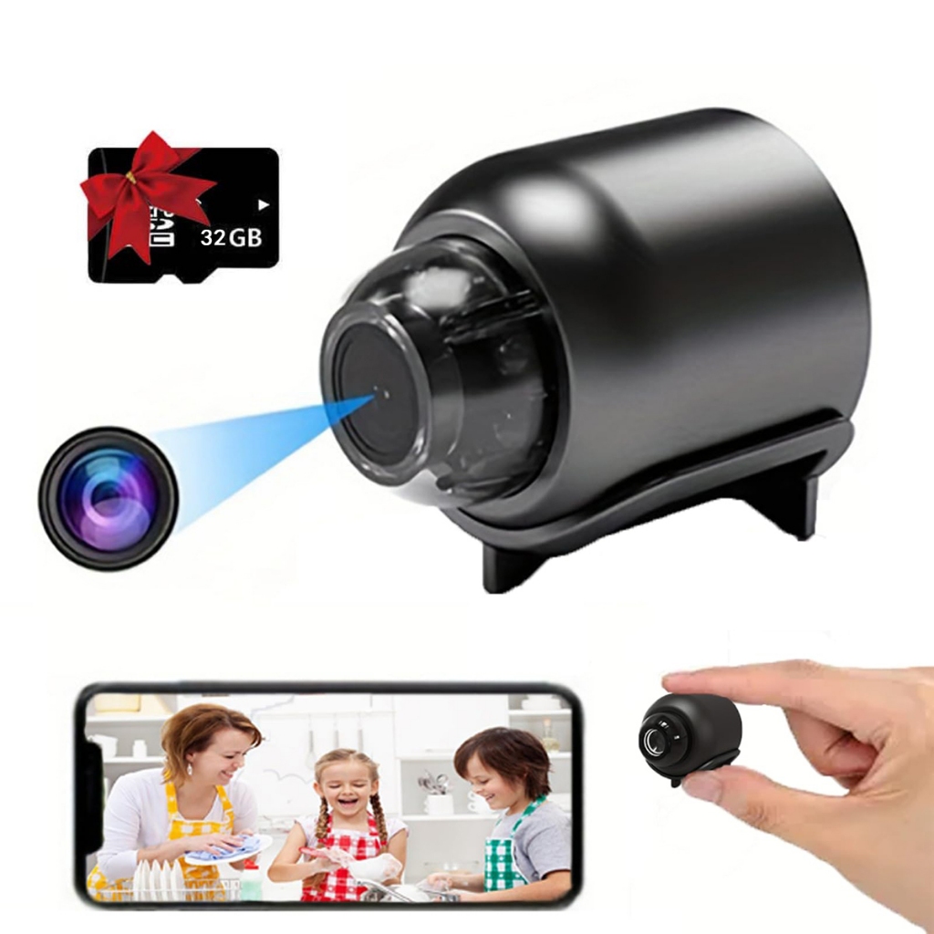 2025 Mini Security Camera, 1080P HD WiFi Home Indoor Outdoor Camera for ...