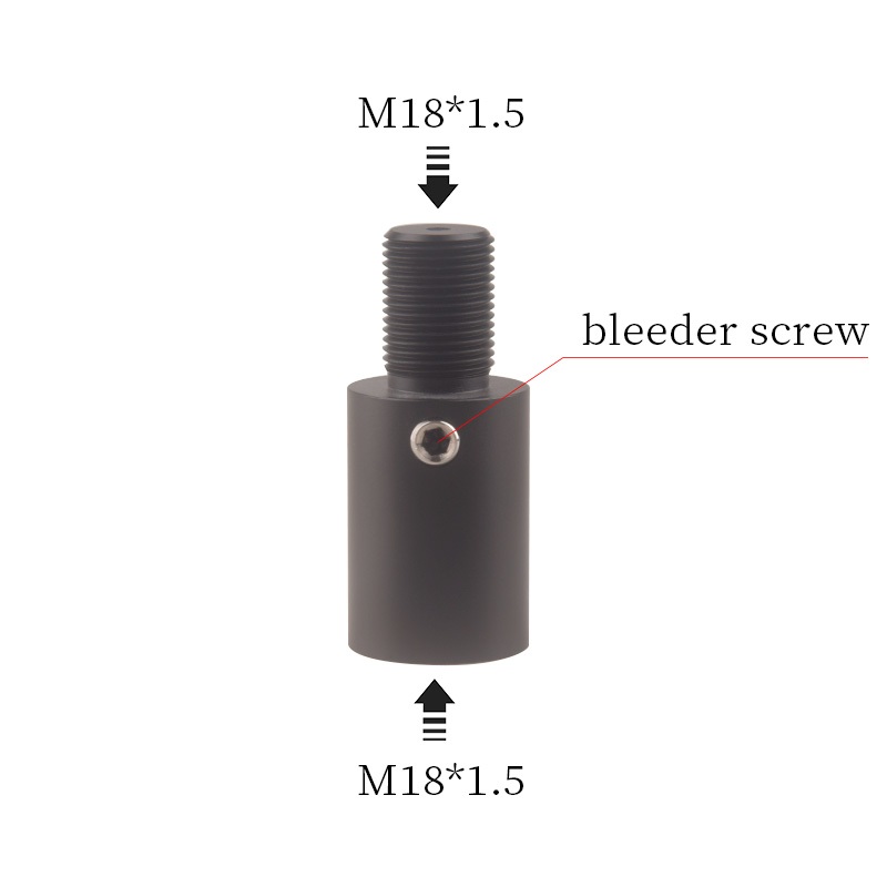HPA M18*1.5 Threaded Fitting Paintball Gas Cylinder Quick Release