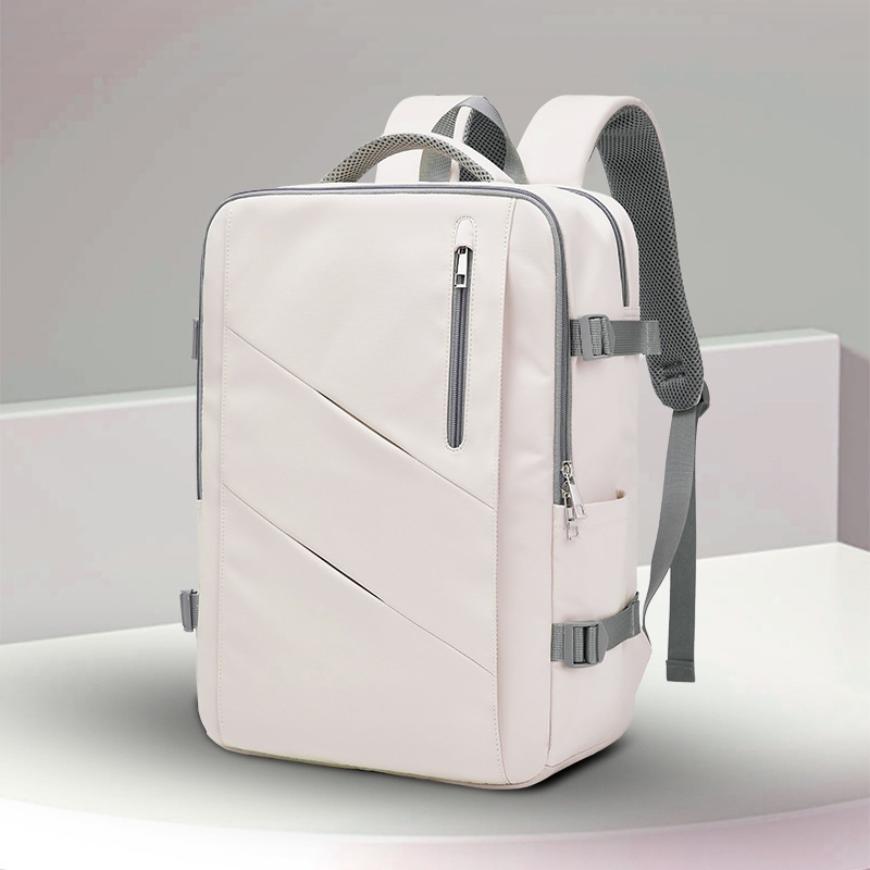Large capacity waterproof travel bag, simple and casual high school ...
