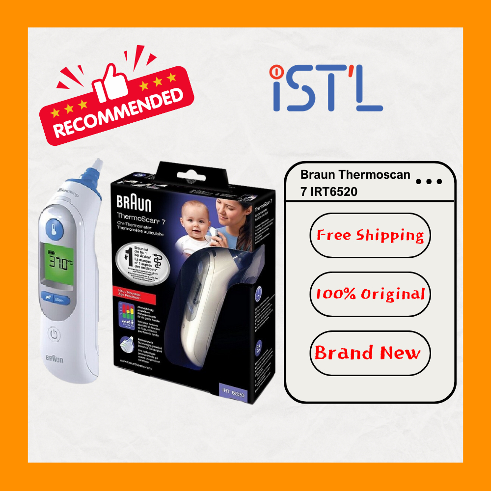 Braun Thermoscan 7 IRT6520 Thermometer Shopee Philippines