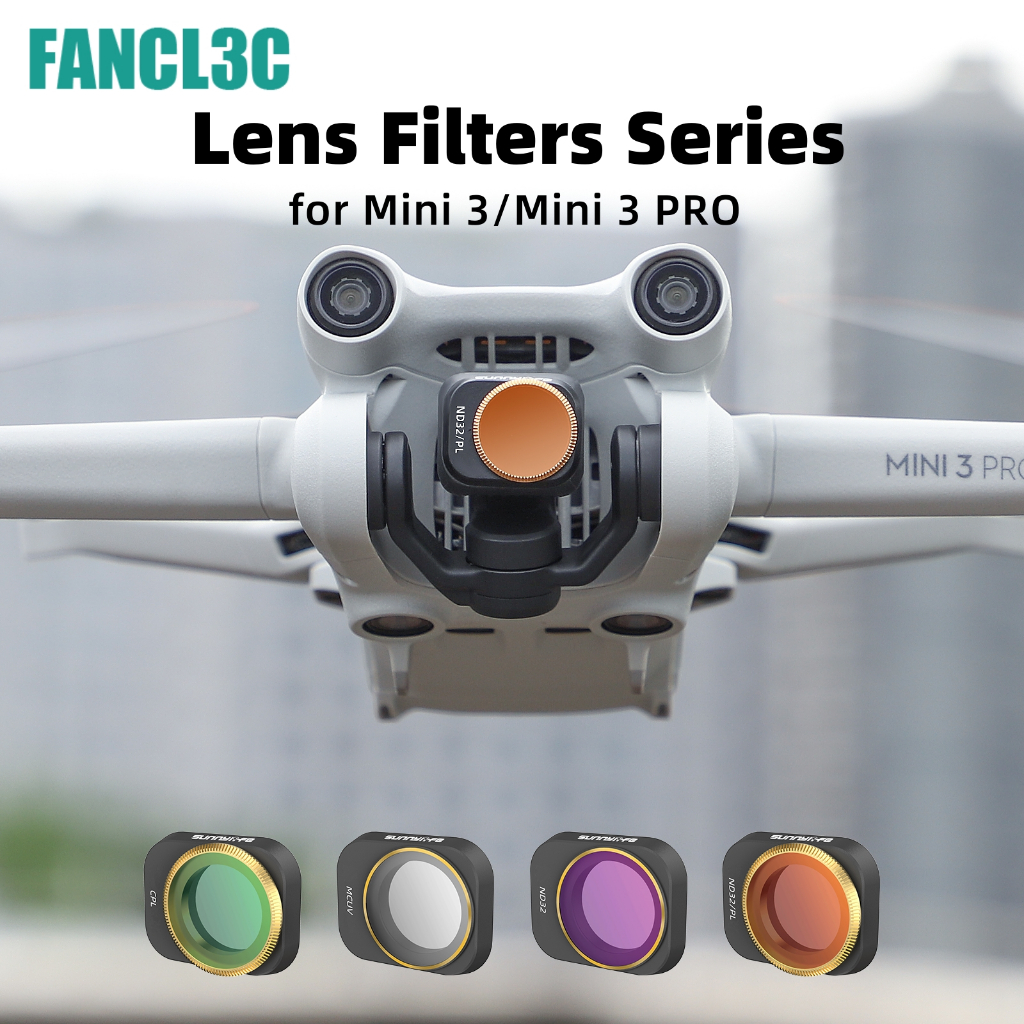 Filtre ND16 Polarisant Variable Pour DJI Mini 3 / Mini 3 Pro - Neuf
