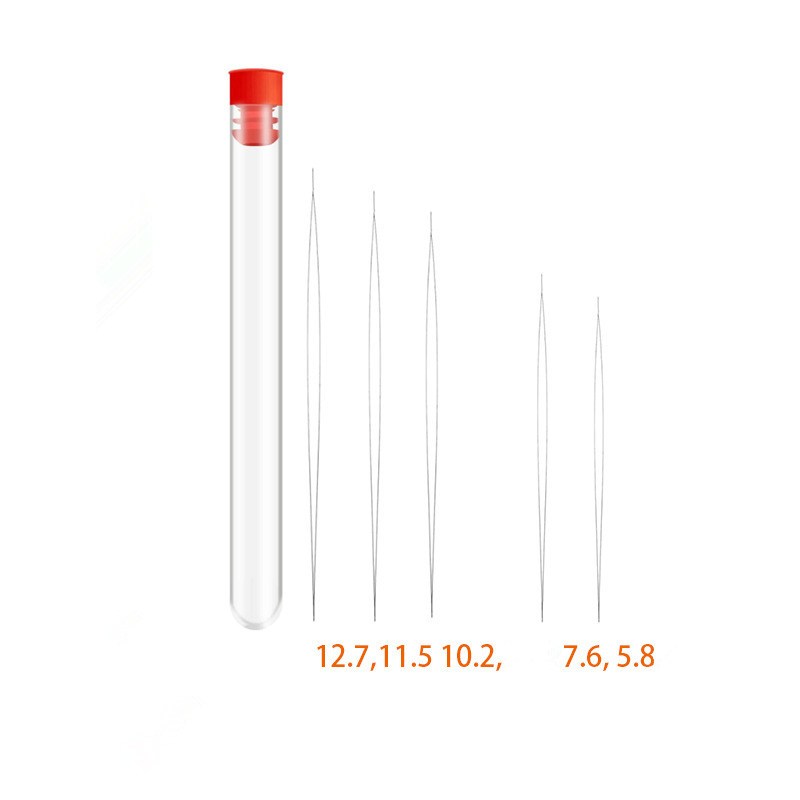 5Pcs Big Eye Open Beading Needle Easy Thread String Cord Pins for ...