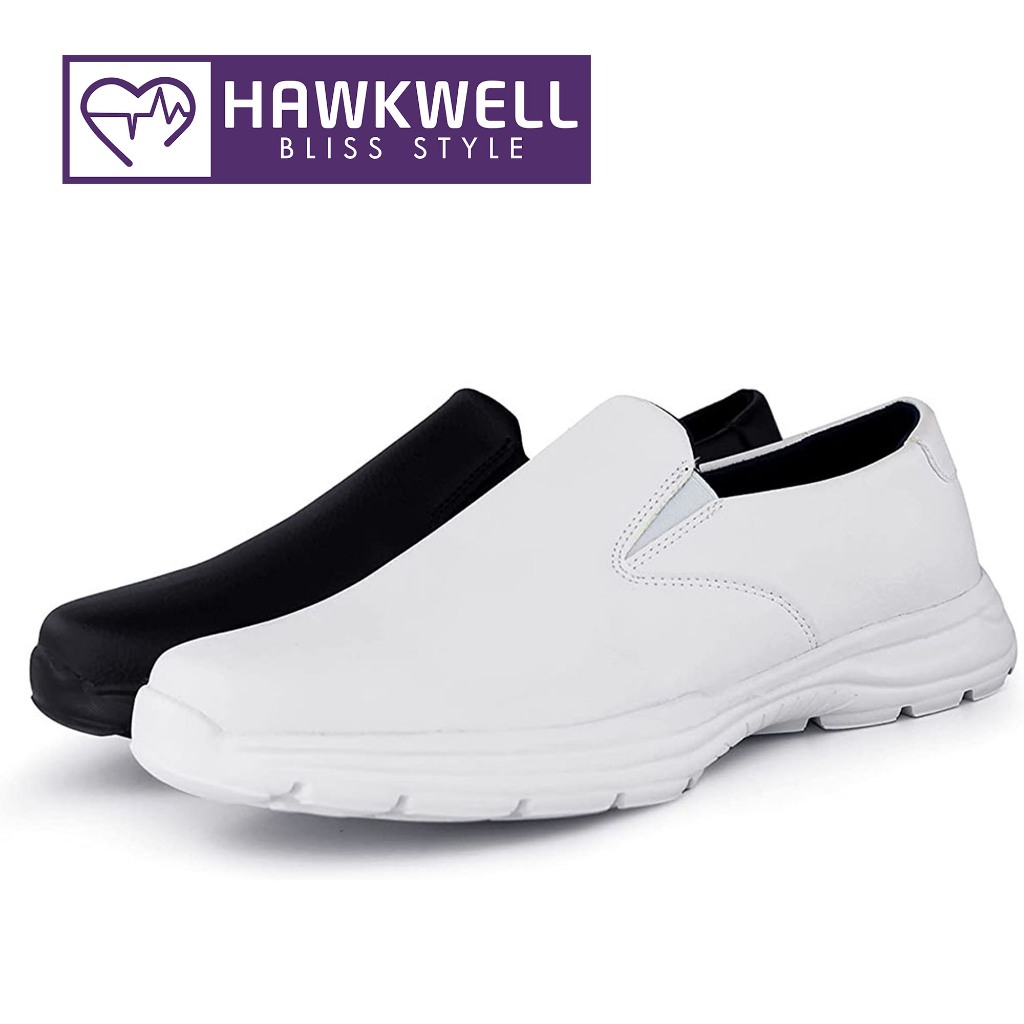 Hawkwell Men Nurse Shoes Nonslip Water Proof Work Shoes Indoor and Outdoor  Shoes-Accio/2306