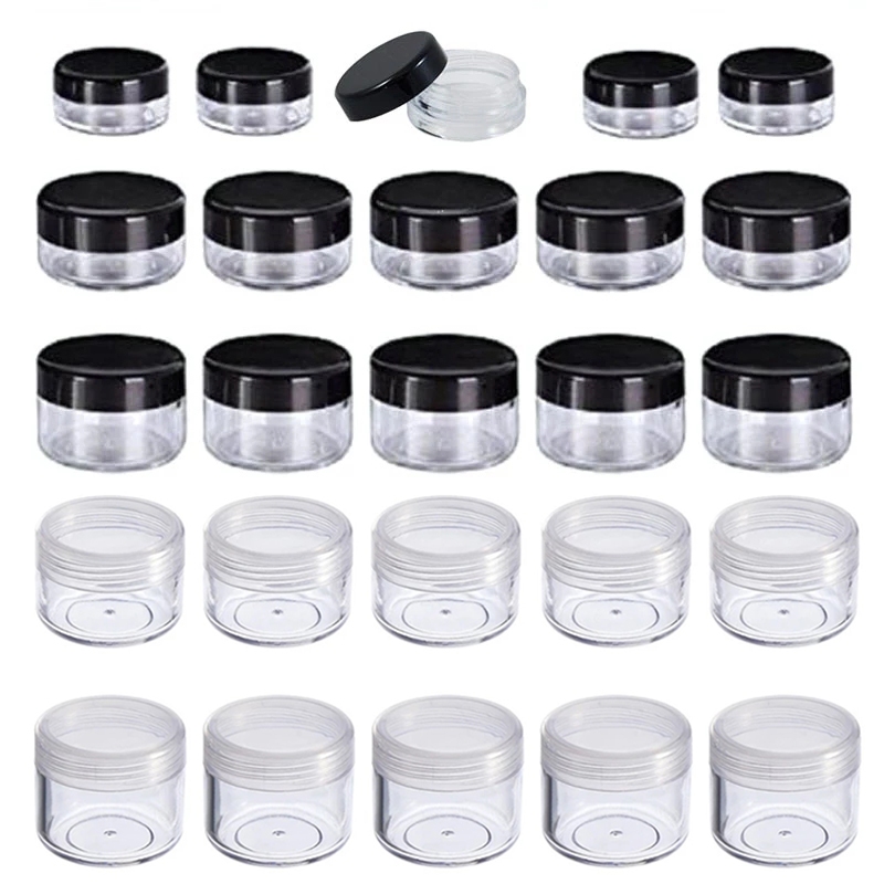 * 50Pcs Empty plastic container Cosmetic Containers Lip Balm Containers ...