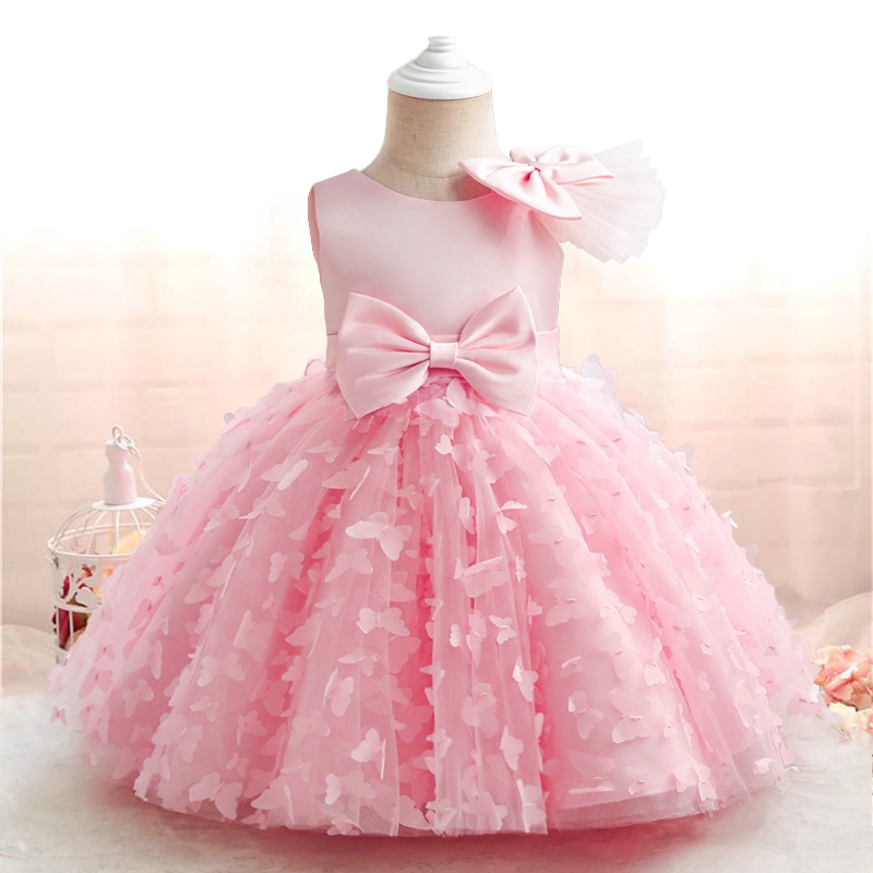 NNJXD Baby Girls Princess Birthday Party Dresses Toddler Baptism White Dress  Flower Girls Gown for Wedding Children Christmas Dress New Years Clothes |  Shopee Philippines