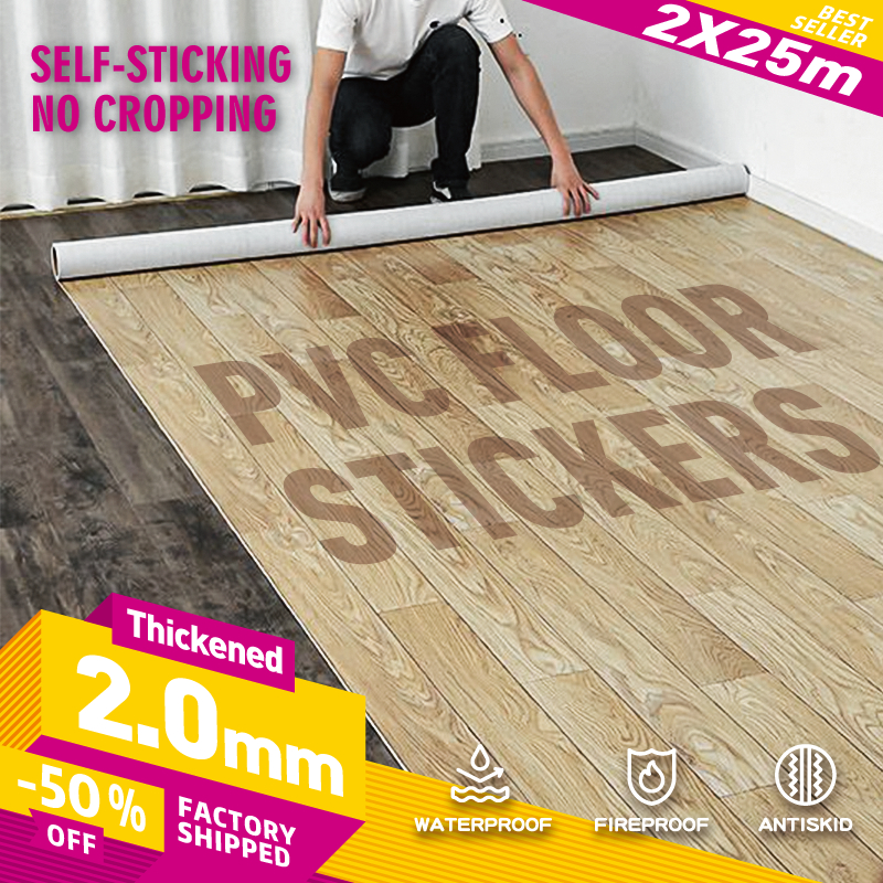 Vinyl tiles vinyl tile floor flooring self adhesiv（2*25m）tiles sticker ...