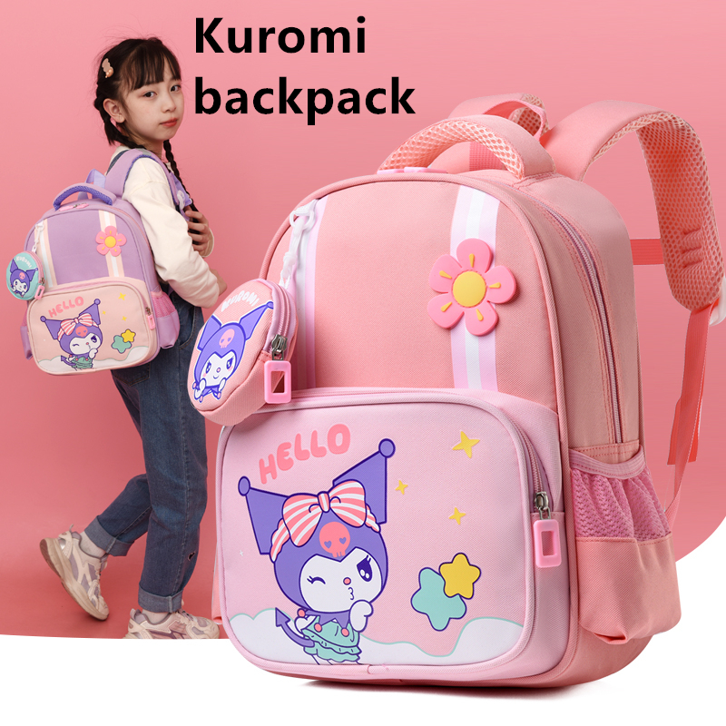 dino hello kitty backpack Bioworld Unisex Kids Toss AOP Pink Ground Travel (Little Kid/Big Kid) Aop One-Size resistant 600 Kitty Cat Plush Backpack: 35cm