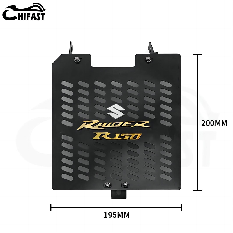 HIFAST Raider R150 Fi Motorcycle Radiator Cover Alloy Iron Cover ...