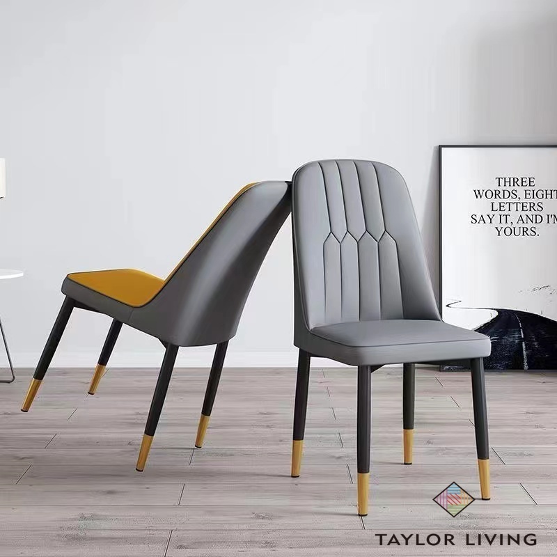 TAYLOR LIVING PU leather chair, modern design. Modern style leather ...