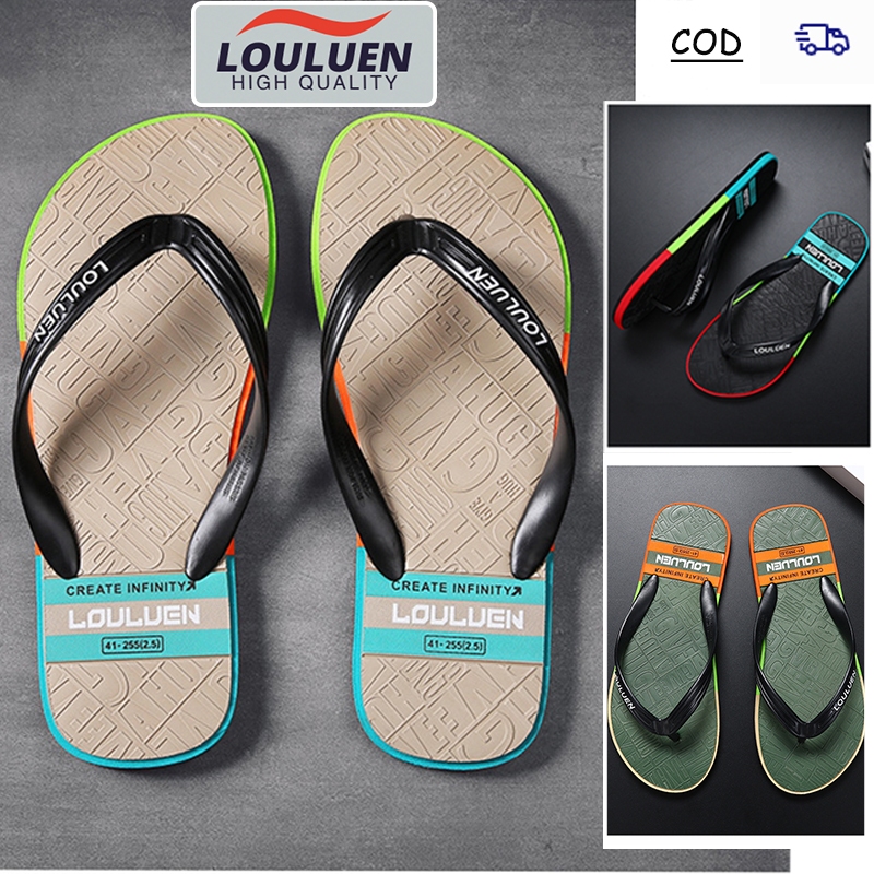 Slippers Flip flops High quality rubber Casual Beach Outdoor flip flops ...