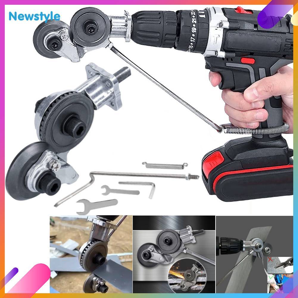 Electric Drill Plate Cutter DIY Metal Sheet Cutter Free Cutting Tool ...