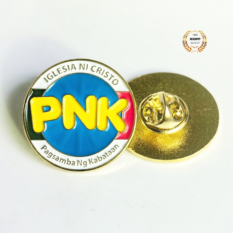 High Quality 1.0inch 3D Metal PNK Pin | Shopee Philippines