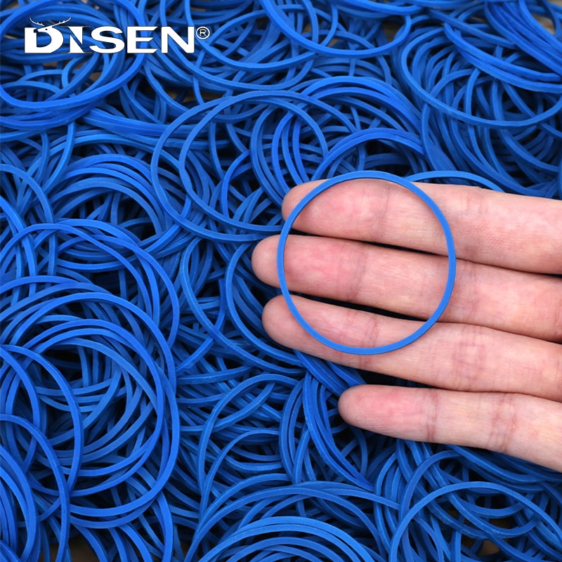 High Elastic Blue Rubber Bands Blue Latex Band Stretchable Sturdy ...