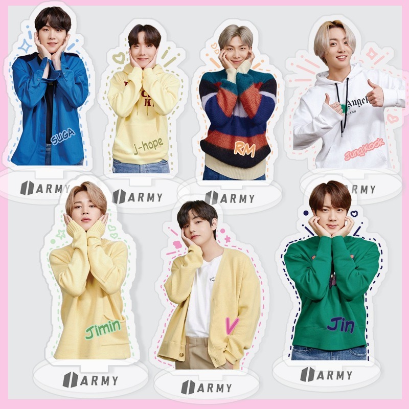 KPOP BTS PERMISSION TO DANCE Acrylic Stand Model Toys Action Figure ...