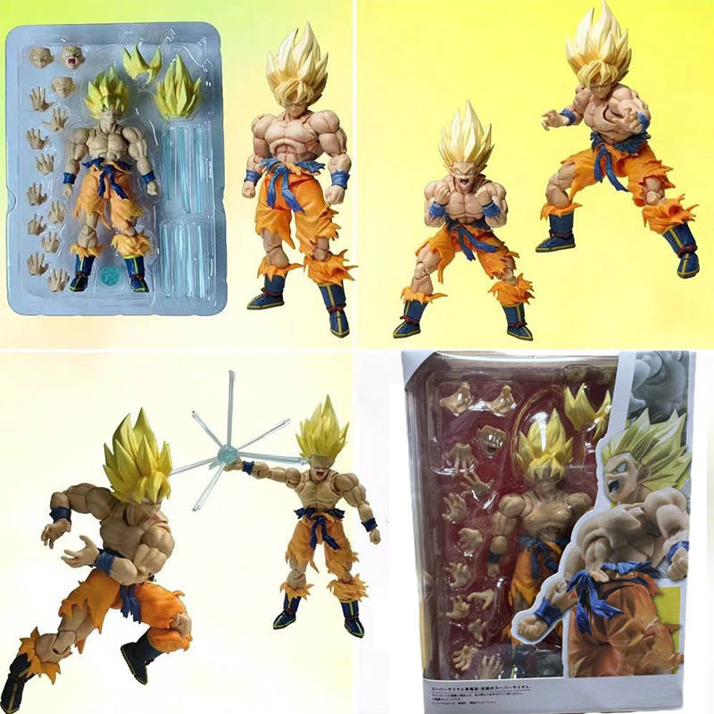 SHFiguarts Dragon Ball Z Action Figure SHF Son Goku Gohan Gogeta ...