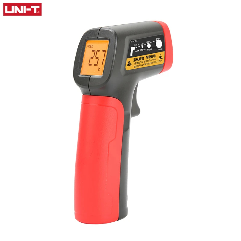 UNI-T Digital Infrared instrument UT300A+ Non-contact Temperature Gun ...