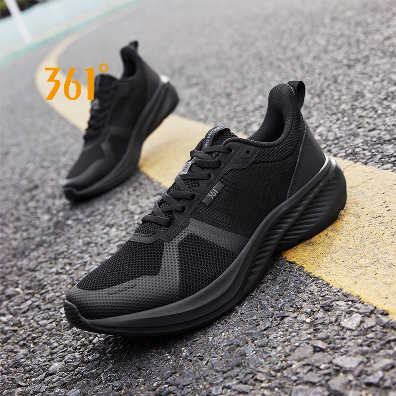 361 Degrees Men Running Shoes Cushioning Rebound 672422222 | Shopee ...