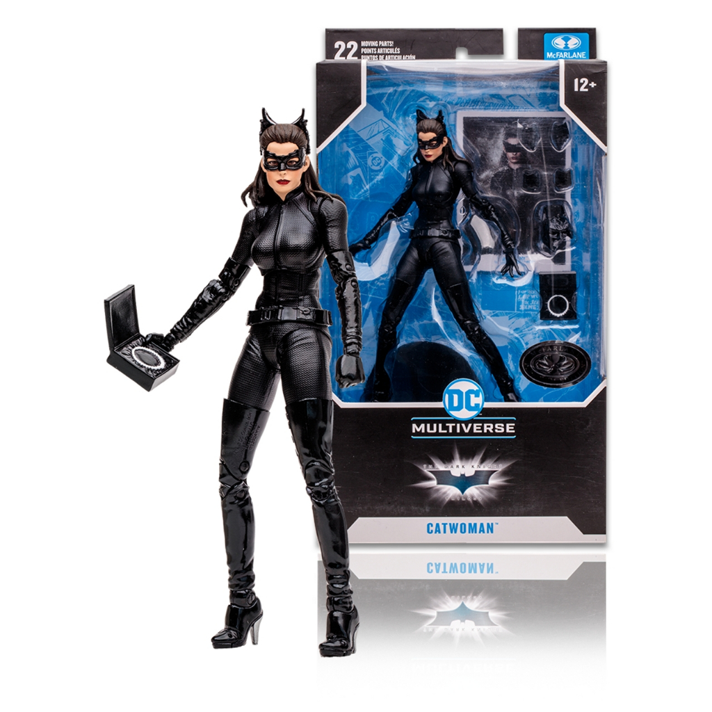 McFarlane Dark Knight Catwoman Anne Hathaway 7 inch 1/12 movable figure ...