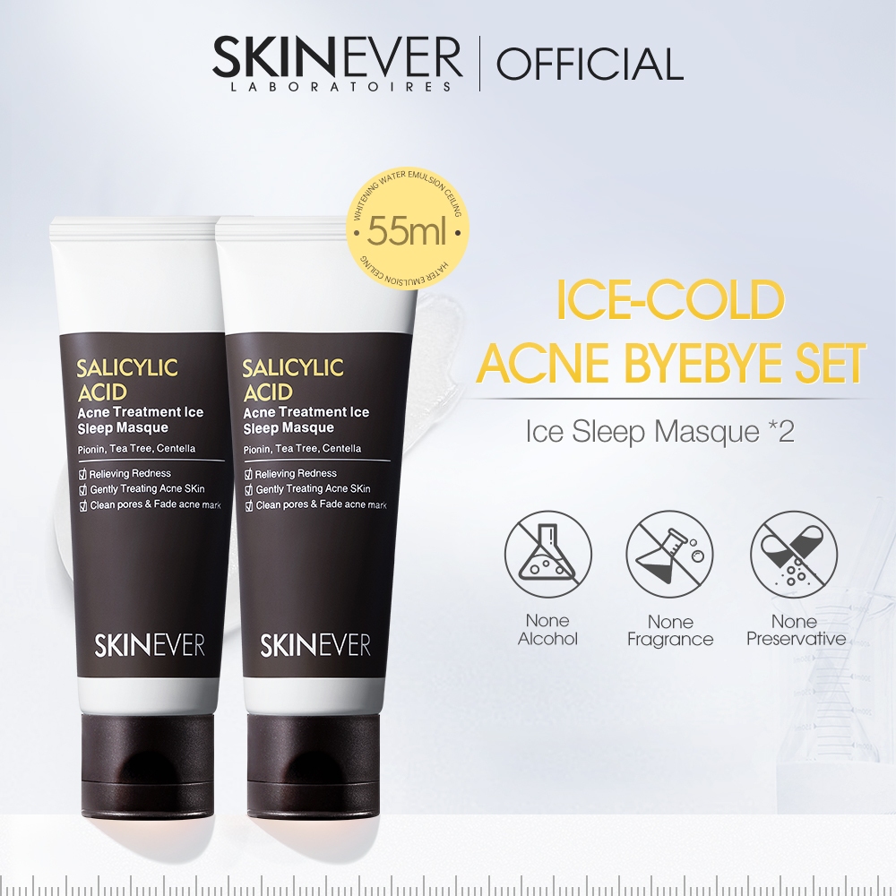 SKINEVER Salicylic Acid Acne Treatment Ice Sleep Masque Acne Treatment