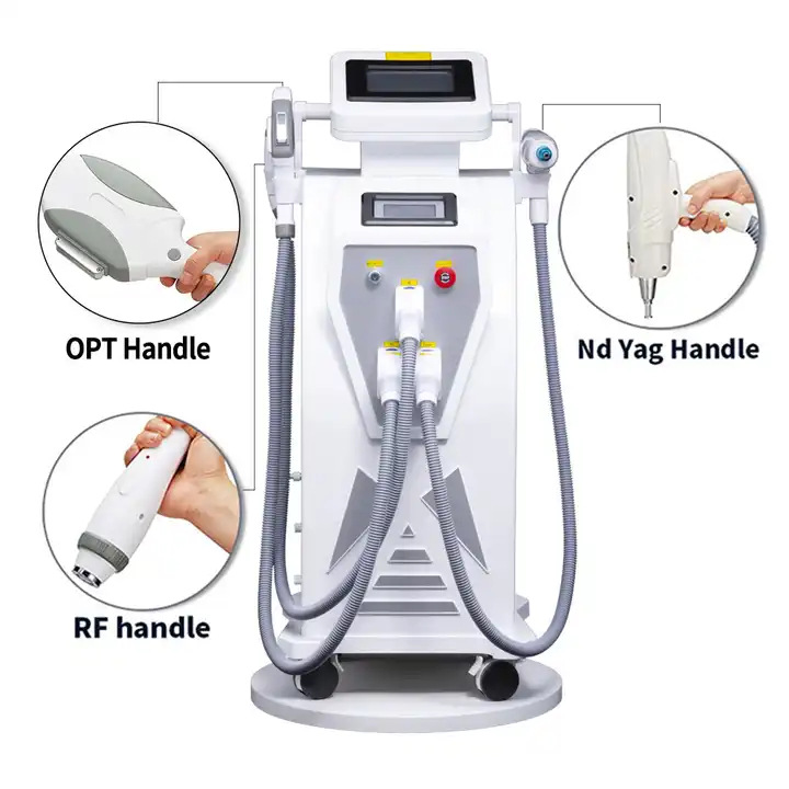 in Elight IPL OPT RF ND Yag Laser Tattoo Removal Hair Removal