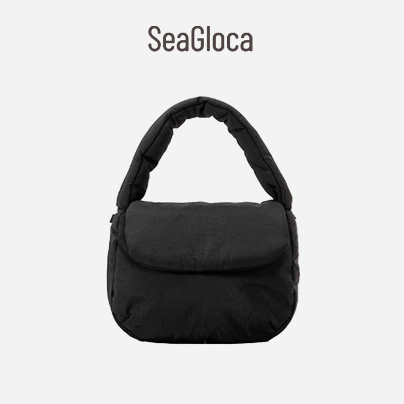 SeaGloca Cotton Clamshell Tote Bag Candy Color Crossbody Bag Cute ...