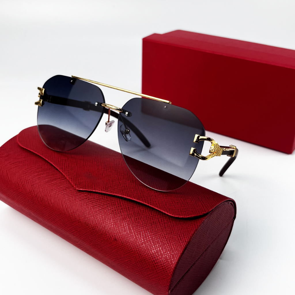 Fashion piloto Anti-ultraviolet Metal Frame Toad Mirror Korea high-end ...