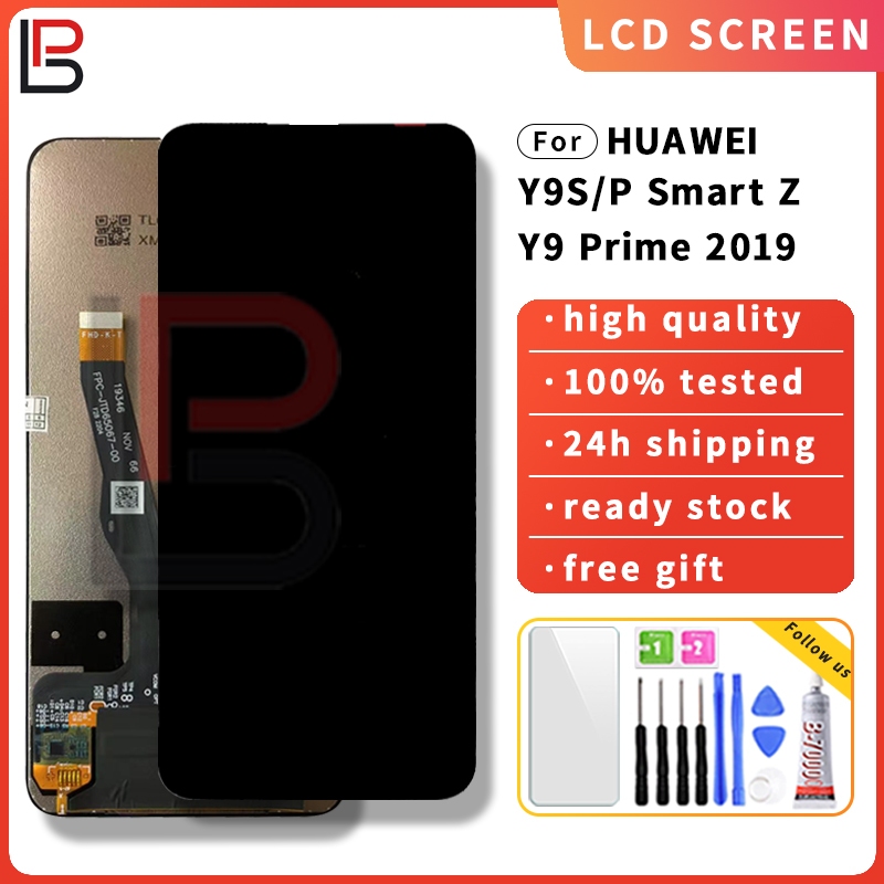 Écran LCD Remplacement Pour Huawei Honor 9X Et Y9 Prime 2019 + Outils + Colle - Neuf
