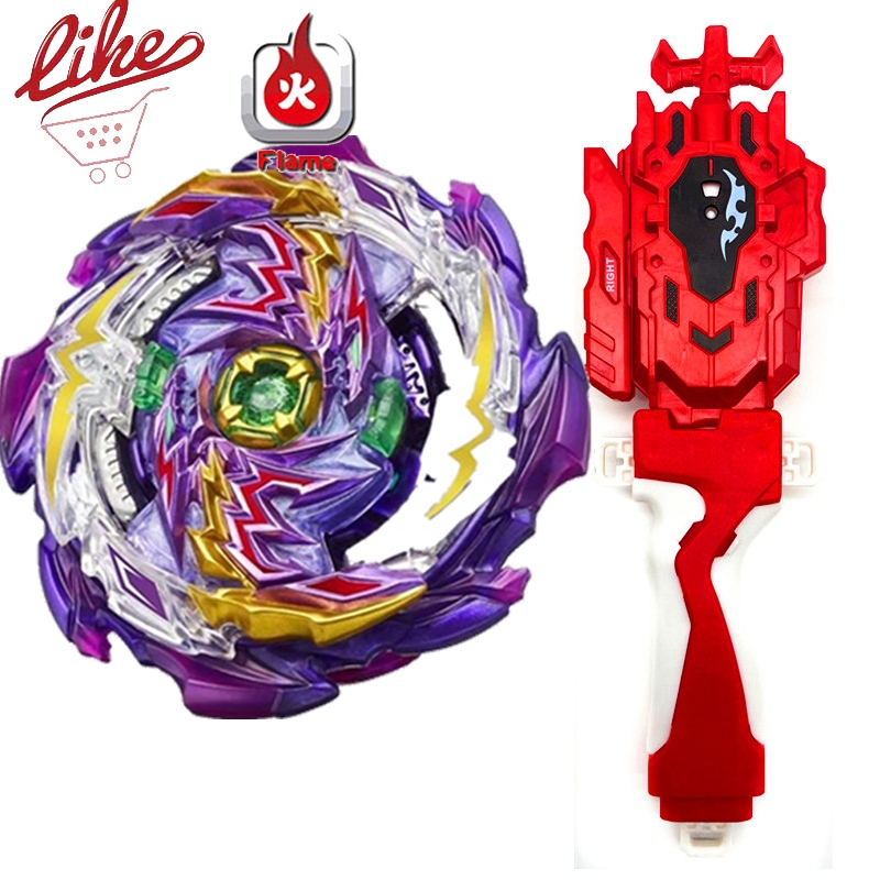 Laike Beyblade Burst Flame B 177 Jet Wyvern B177 Gyro With Launcher Handle Set Shopee Philippines 7293