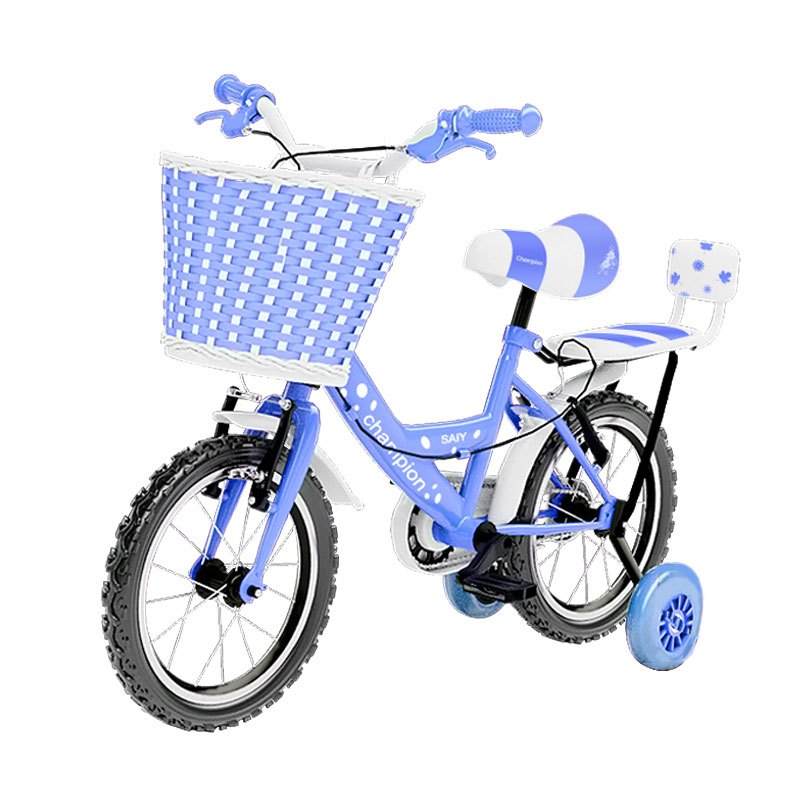 Bicycle For Kids Bike For Kids Girl With Inflatable Rubber Wheels And  Bicycle Basket Rear Seat For Comfortable 12/16 Inch
