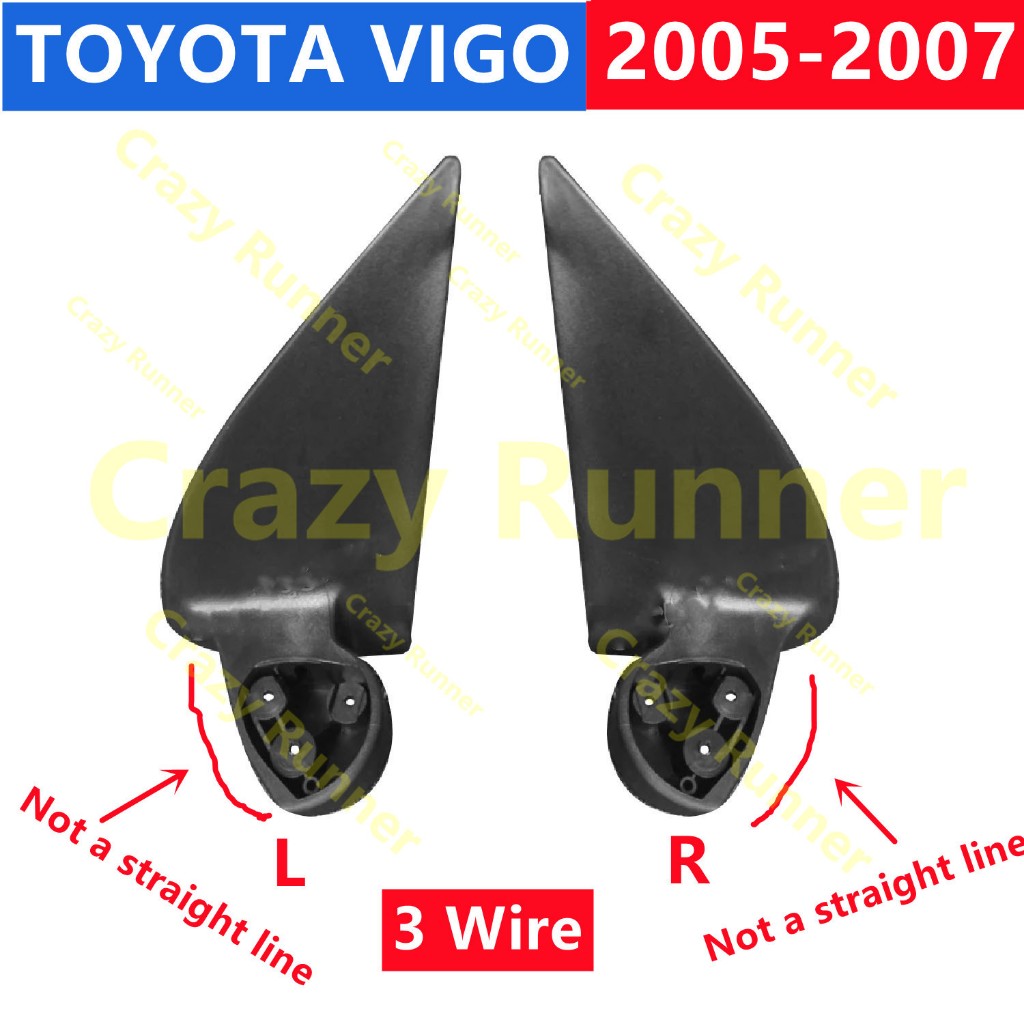 Toyota Hilux Vigo 20042007 Side Mirror Bracket Base Side Mirror Legs