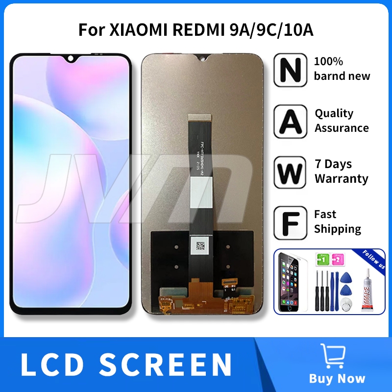 For Xiaomi Redmi 9A 9C 10A LCD Touch Screen Replacement Ultra Clear LCD ...