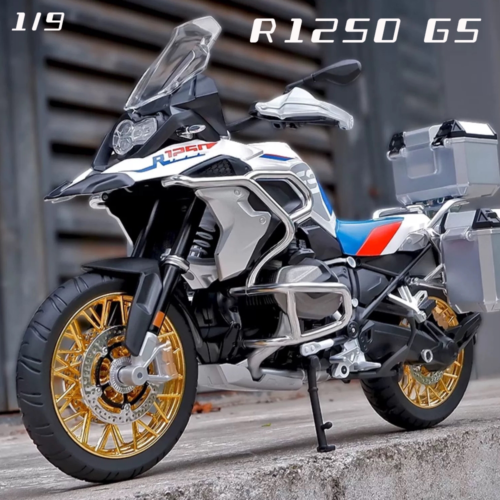 Miniature Moto BMW R1250 GS Adventure 1/9 En Alliage - Modèle Réduit Neuf