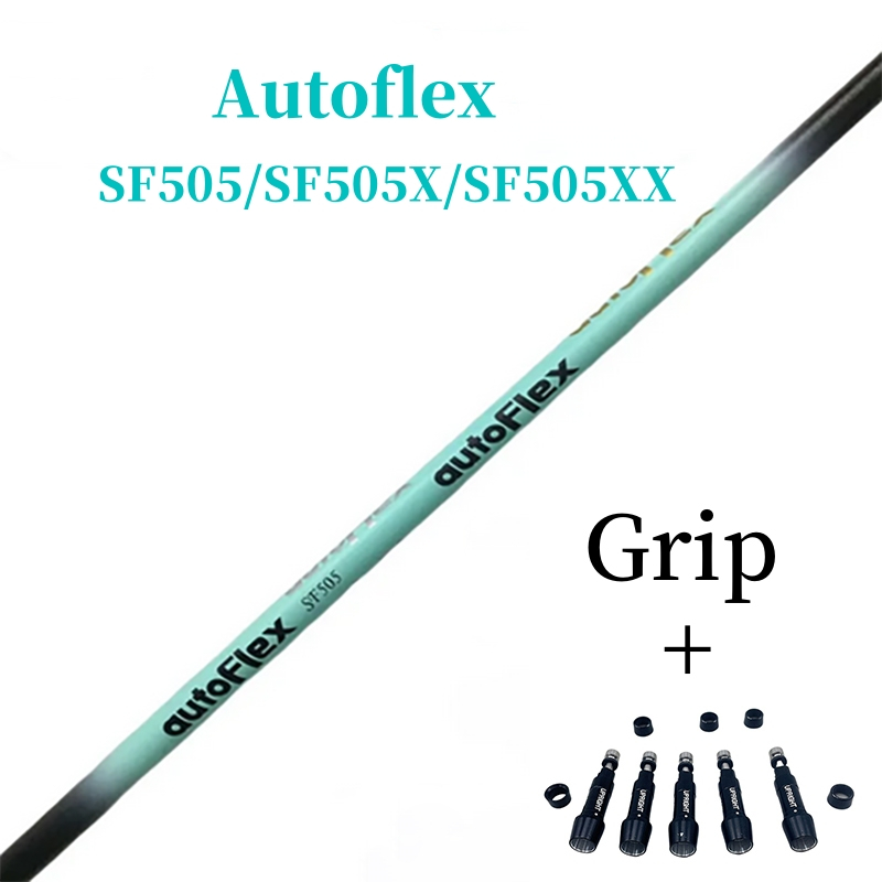 AUTOFLEX SF505 JAUNE – Shaft Pour Bois Fairway 43,50" Avec Adaptateur Callaway Et Grip Winn, Occasion