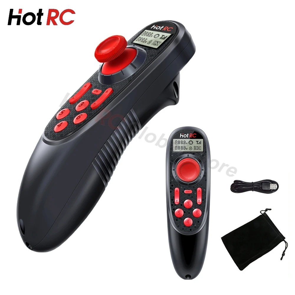 On Hand Hotrc Ds Ch Transmitter Ghz Remote Controller Pwm Channel Receiver Fhss