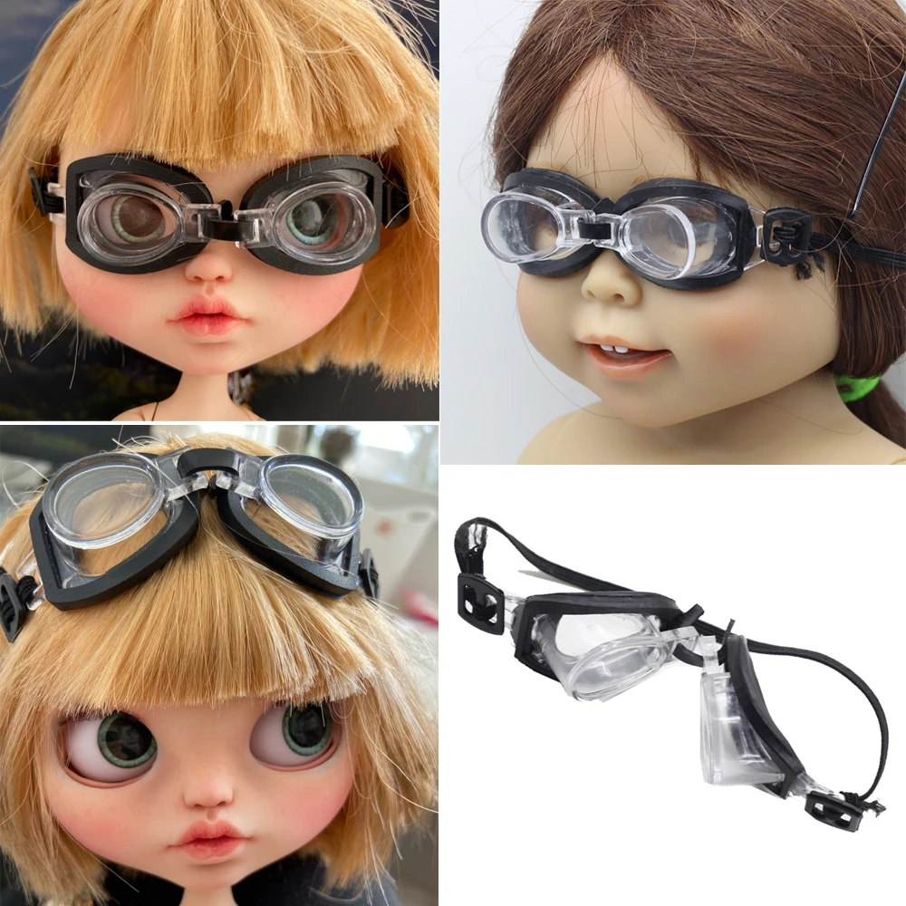 Doll Swimming Goggles for Labubu Macaron & DUCK Moody & EXO Cotton ...